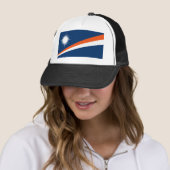 Casquette de drapeau des Marshall Islands (En situation)