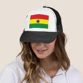 Casquette de drapeau du Ghana (En situation)