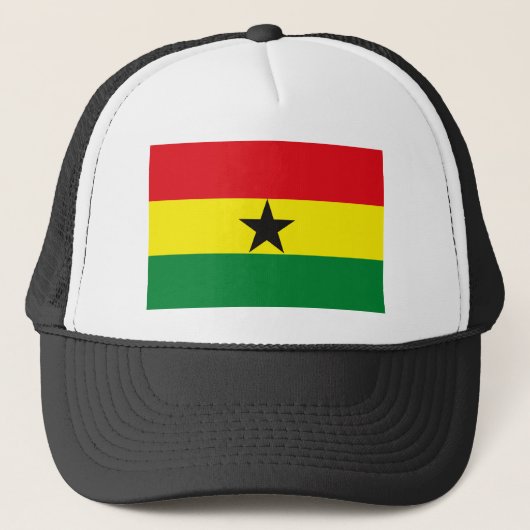 Casquette de drapeau du Ghana (Devant)