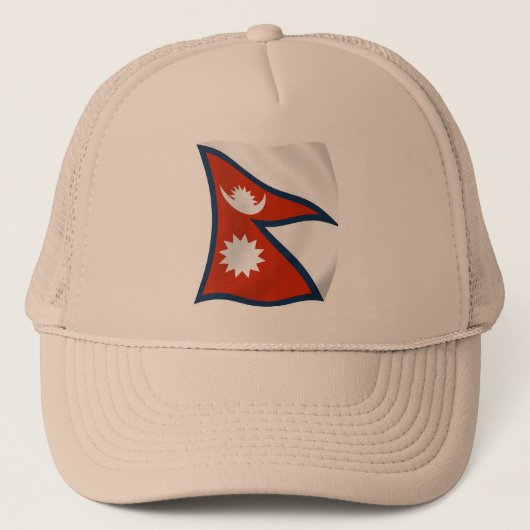 Casquette de drapeau du Népal (Devant)