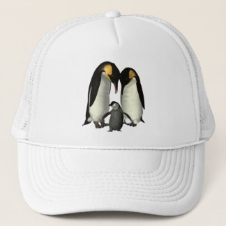 Casquette de famille de pingouin