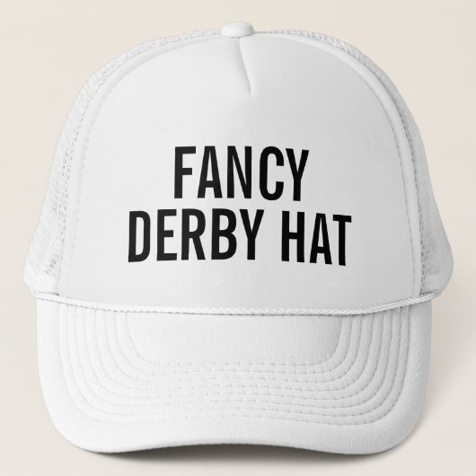 Casquette de fantaisie de Derby (Devant)