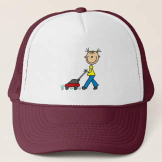 Casquette de fauchage d'herbe de fille