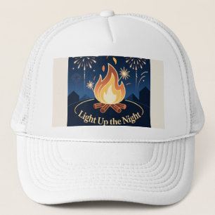 Casquette de fête d'anniversaire Cozy Bonfire