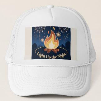Casquette de fête d'anniversaire Cozy Bonfire