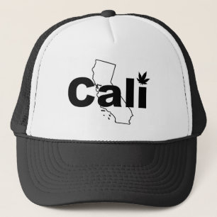 Casquette de feuille de mauvaise herbe de Cali