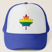 Casquette de feuille d'érable Rainbow (Devant)