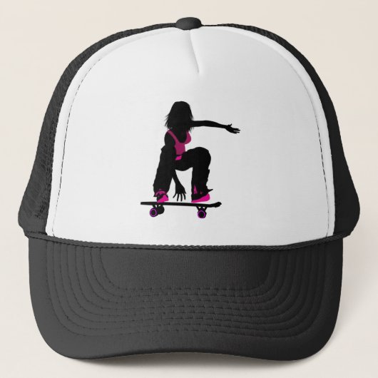 Casquette de fille de patineur (Devant)