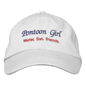 Casquette de fille de ponton (Devant)