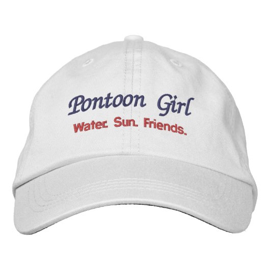 Casquette de fille de ponton (Devant)