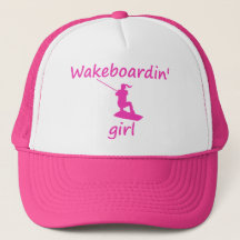 Casquette de fille de Wakeboardin