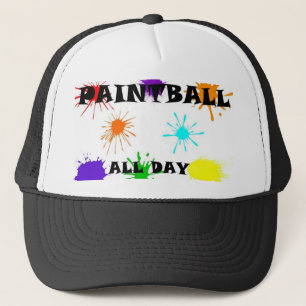 casquette de floc de paintball