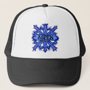 Casquette de flocon de neige d'hiver de Aspen Colo