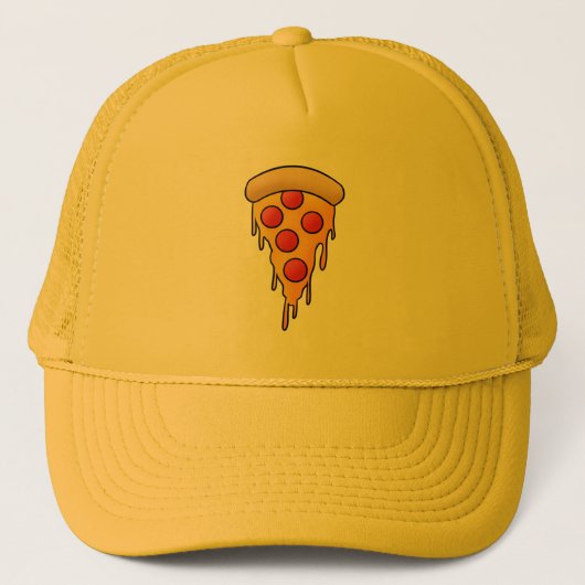 Casquette de fonte de pizza (Devant)