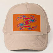 Casquette de fractale de dragon (Devant)