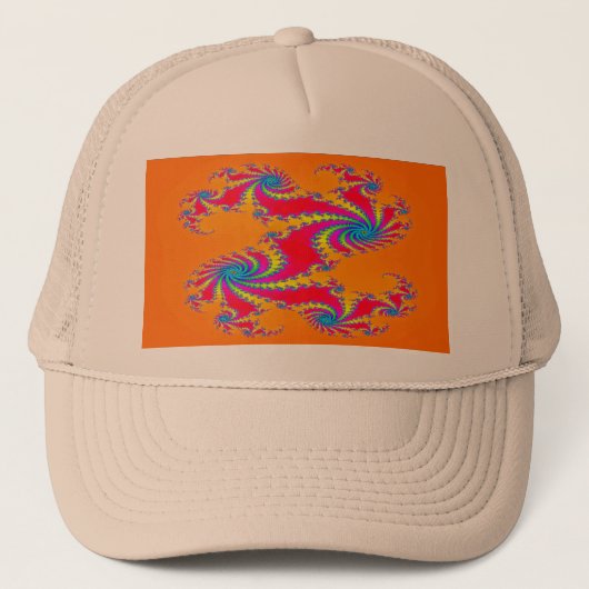 Casquette de fractale de dragon (Devant)