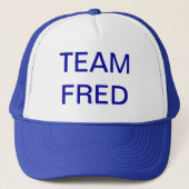 CASQUETTE DE FRED D'ÉQUIPE (Devant)