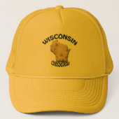 Casquette de fromage Wisconsin (Devant)