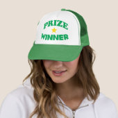 casquette de gagnant du prix (En situation)
