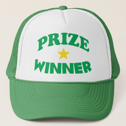 casquette de gagnant du prix (Devant)