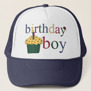 Casquette de garçon anniversaire