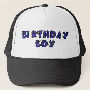 Casquette de garçon d'anniversaire