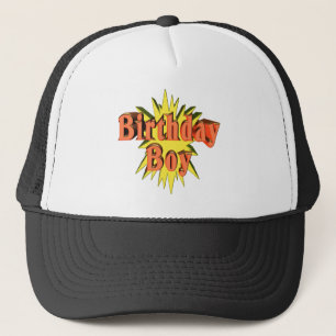 Casquette de garçon d'anniversaire
