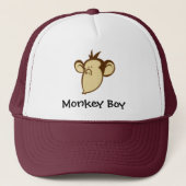 Casquette de garçon de singe (Devant)