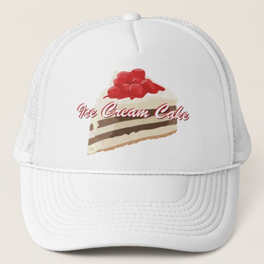 Casquette de gâteau à la crème glacée (Devant)