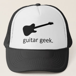 Casquette de geek de guitare