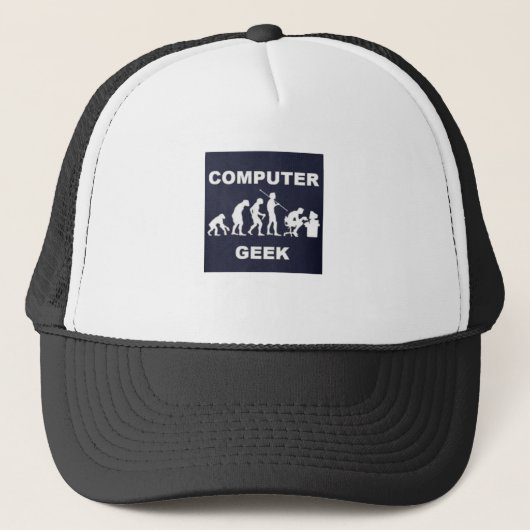 Casquette de geek d'ordinateur (Devant)