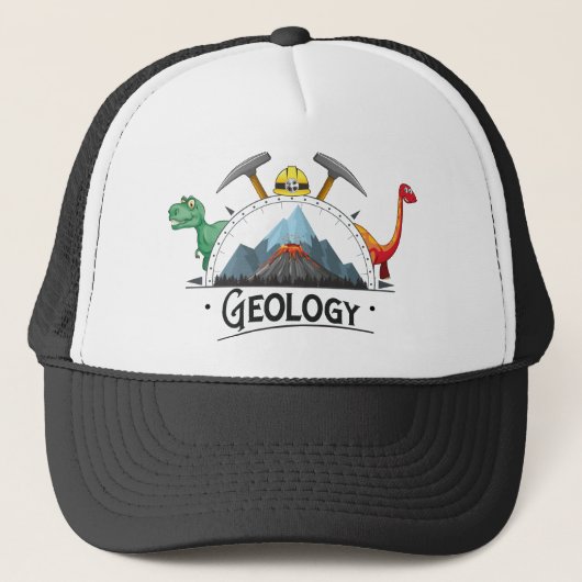 casquette de géologie (Devant)