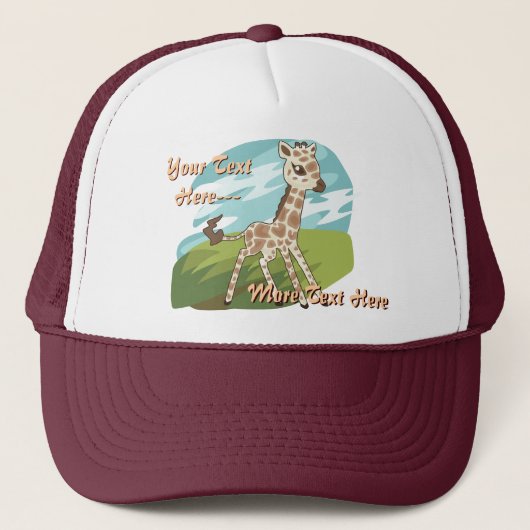 Casquette de girafe de Cutie (Devant)