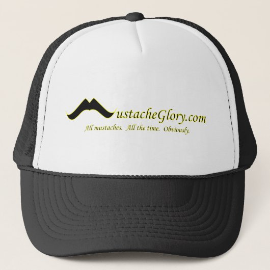 Casquette de gloire de moustache (Devant)