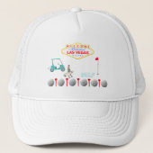 Casquette de golf de Las Vegas (Devant)