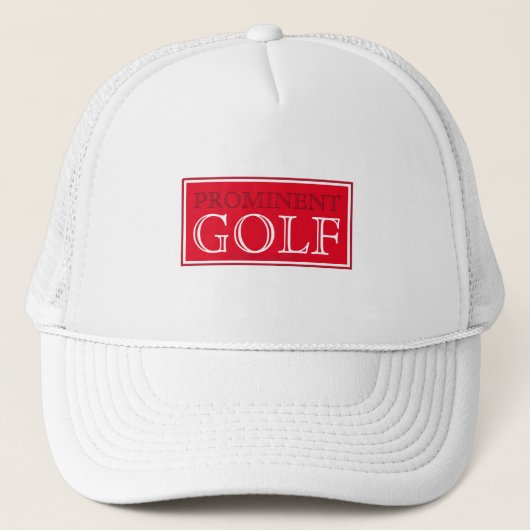 CASQUETTE DE GOLF PROMINENT (Devant)