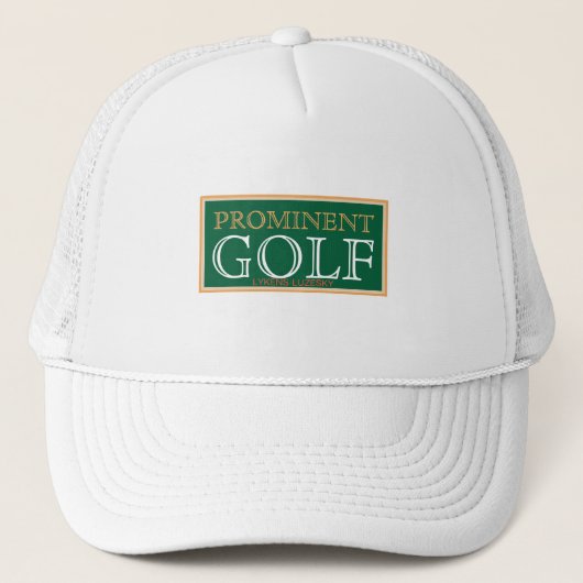 CASQUETTE DE GOLF PROMINENTE (Devant)