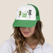 casquette de golf sur disque de l'arbre d'équipe (En situation)