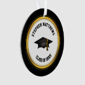 Casquette de graduation personnalisée classique et (devant)