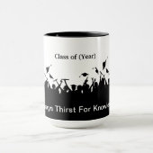 Casquette de graduation Toss Silhouette Mug pour C (Centre)