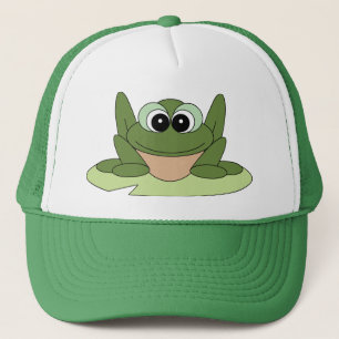 Casquette de grenouille de bande dessinée