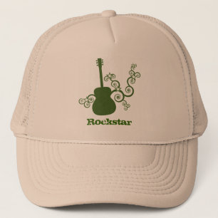 Casquette de guitare Rockstar, vert