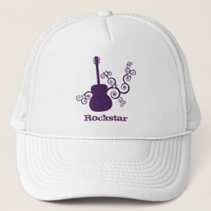 Casquette de guitare Rockstar, violet