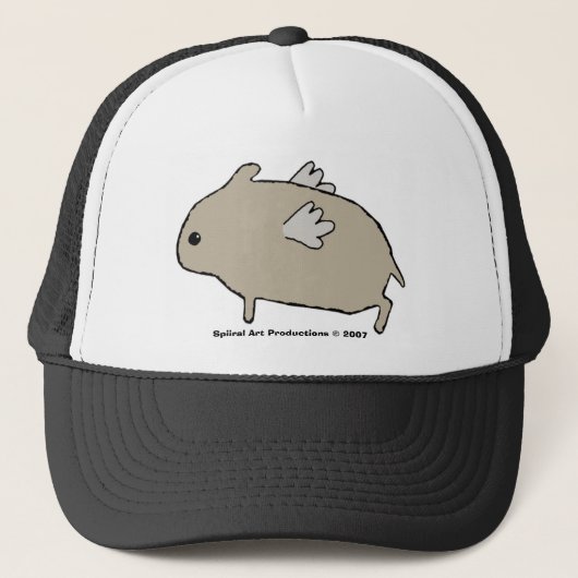 Casquette de hamster de vol (Devant)