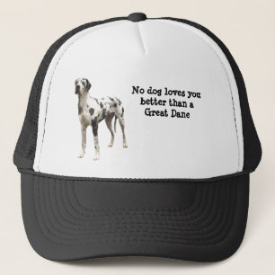 Casquette de harlequin de great dane