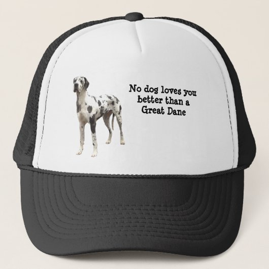 Casquette de harlequin de great dane (Devant)