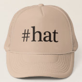 Casquette de Hashtag (Devant)