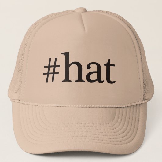 Casquette de Hashtag (Devant)