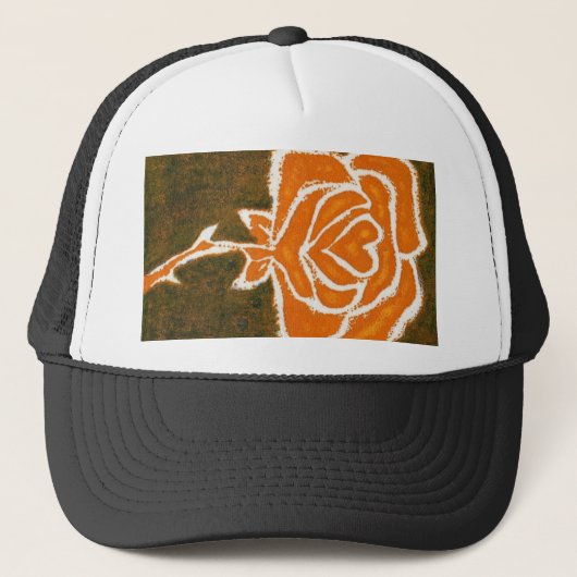 Casquette de jardin rose (Devant)