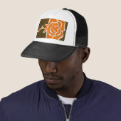 Casquette de jardin rose (En situation)